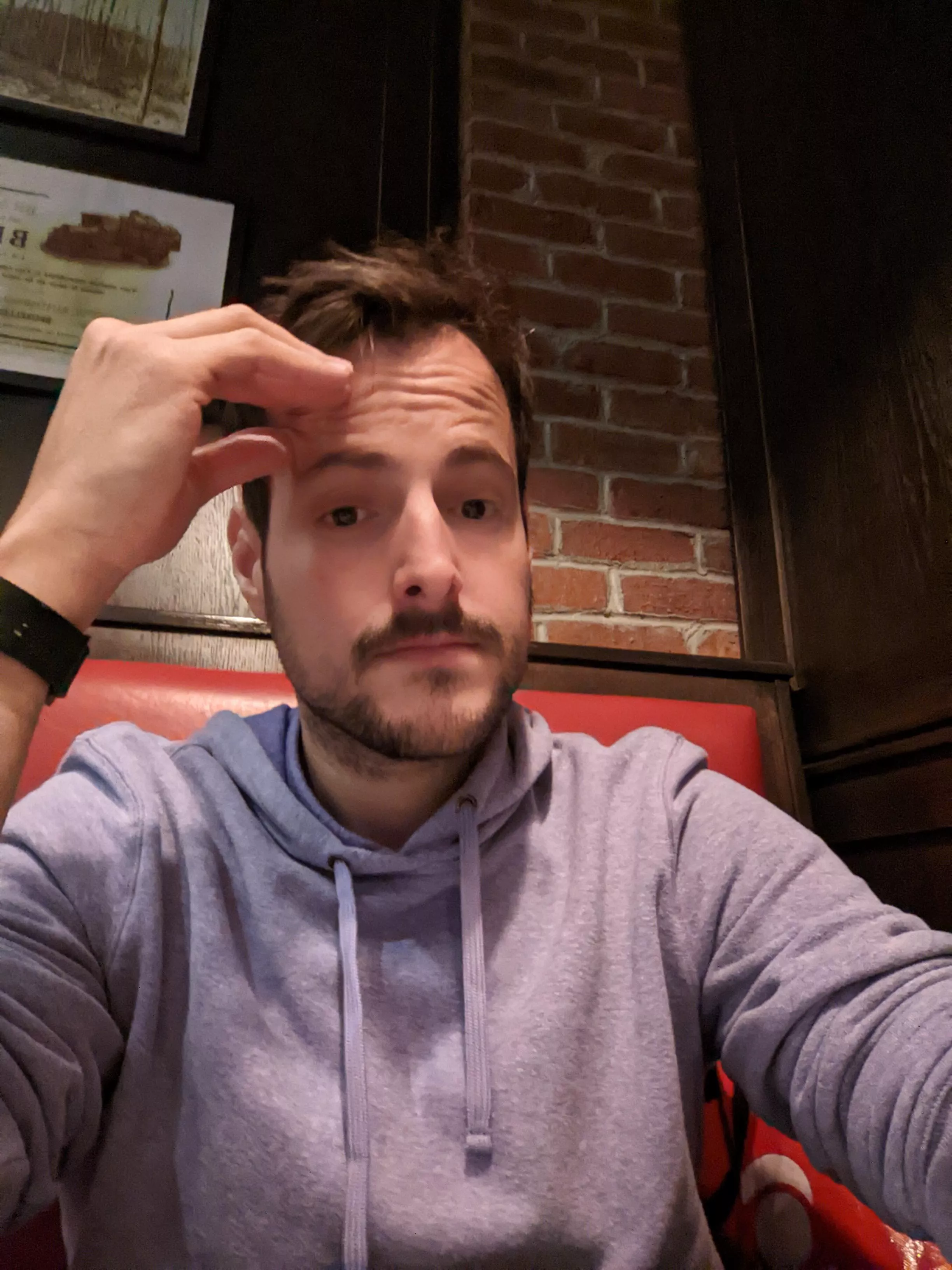 I always show up first when meeting friends