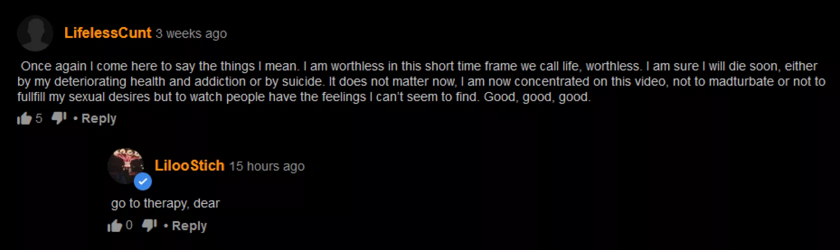 i think we can all stand to benefit from therapy