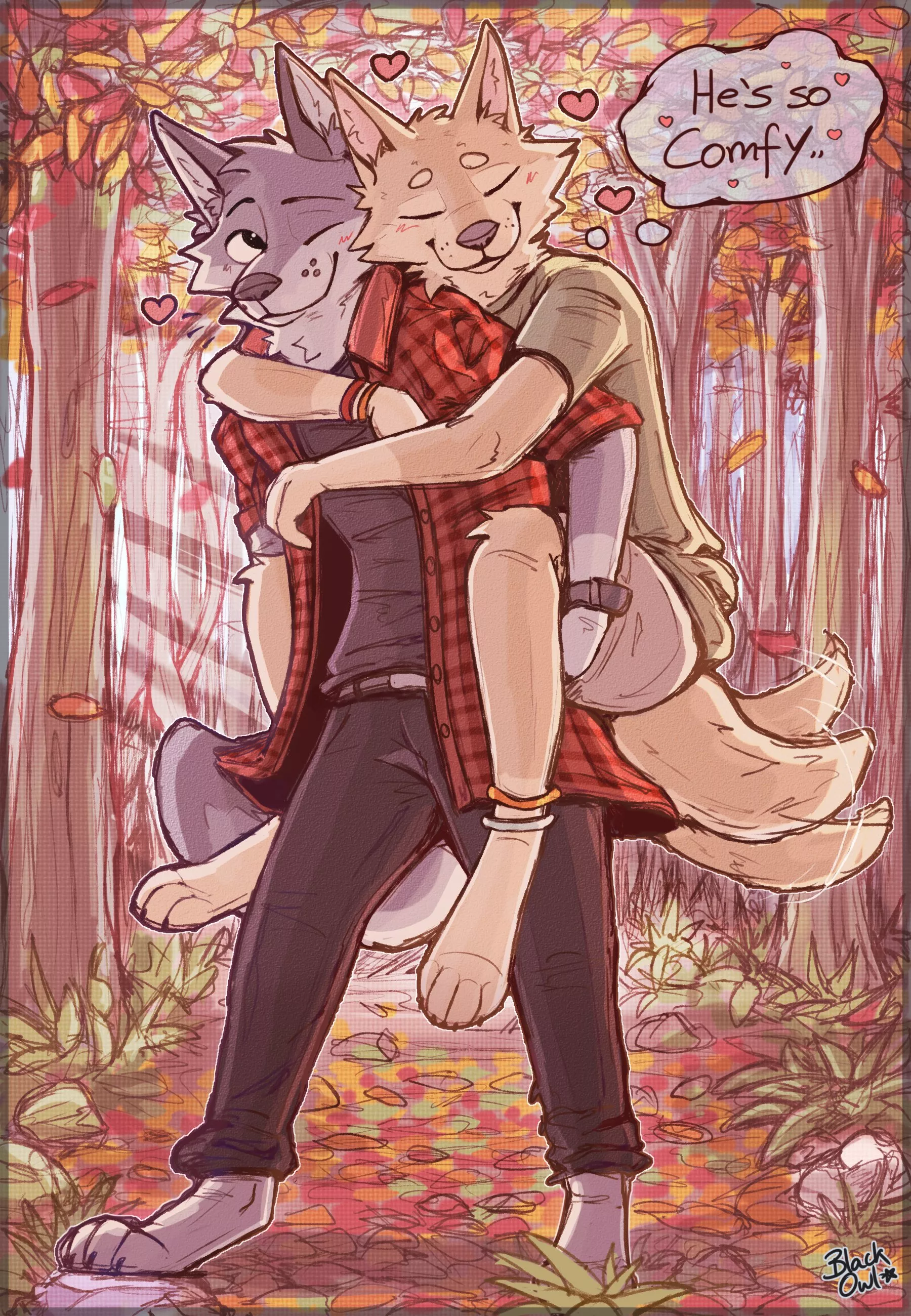 I'll Go Anywhere as Long as I'm with You [Owl_Black]