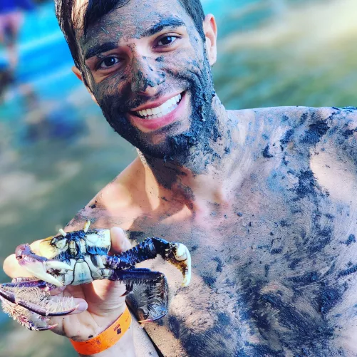 Just chilling on my vacation, first post 🦀