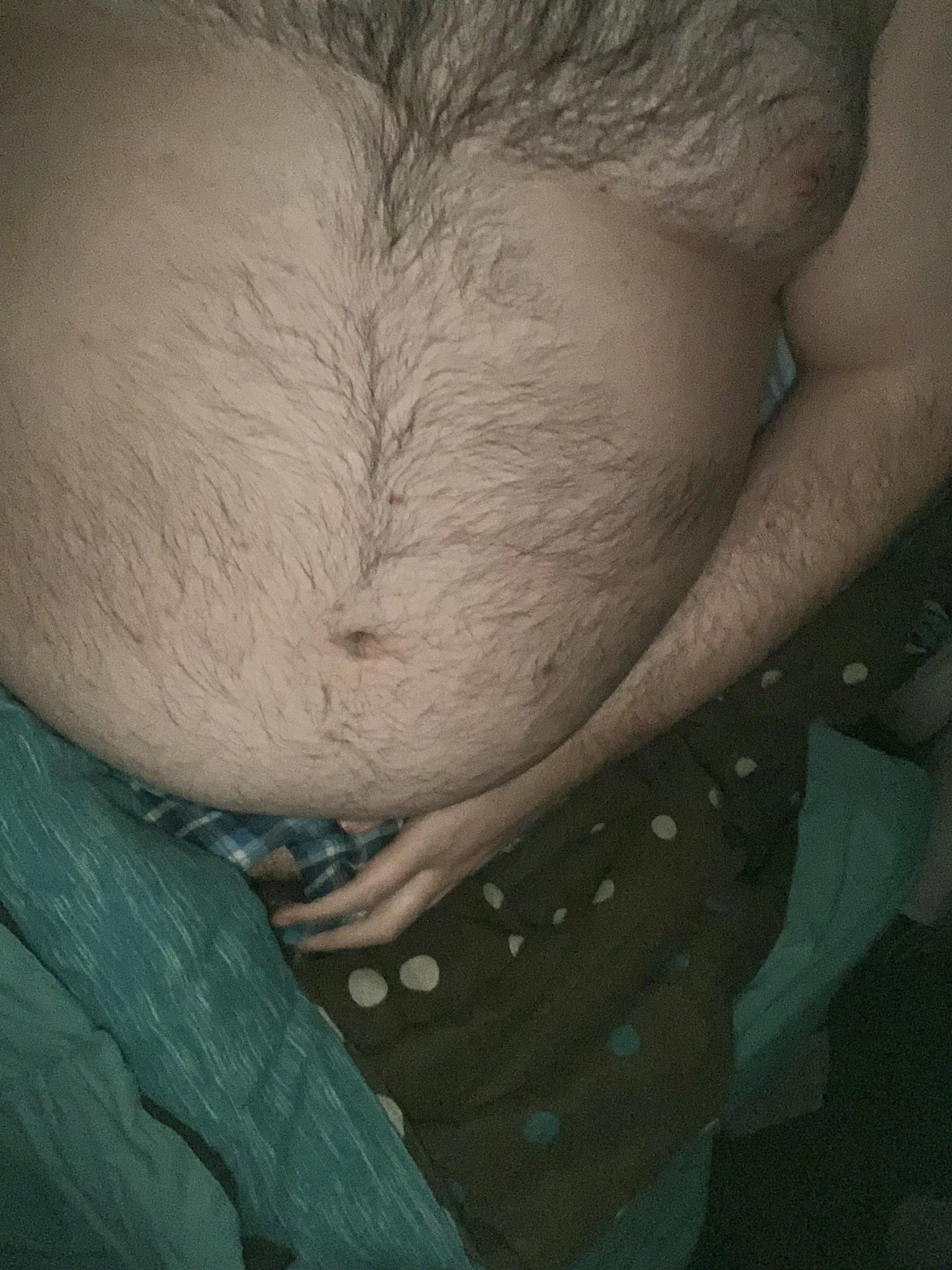 Just laying here having a good time!