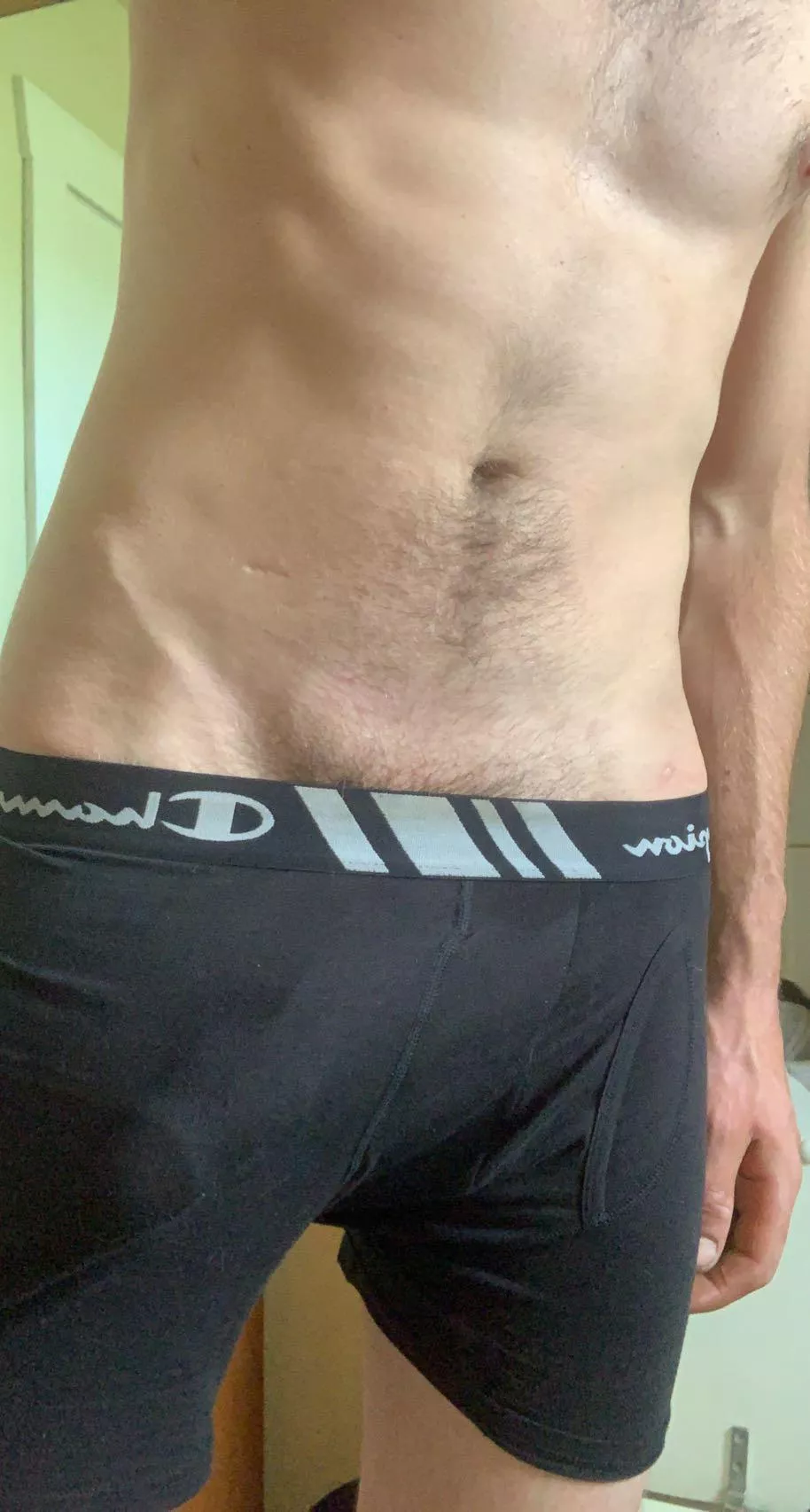 Kiss my bulge?