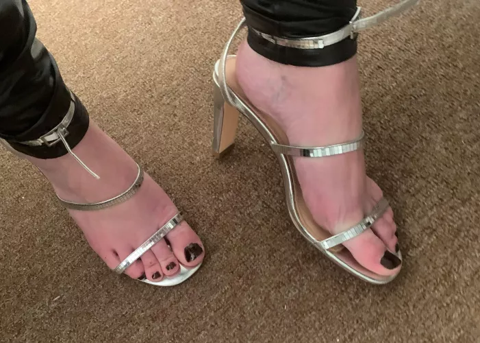 Love the strappy ones