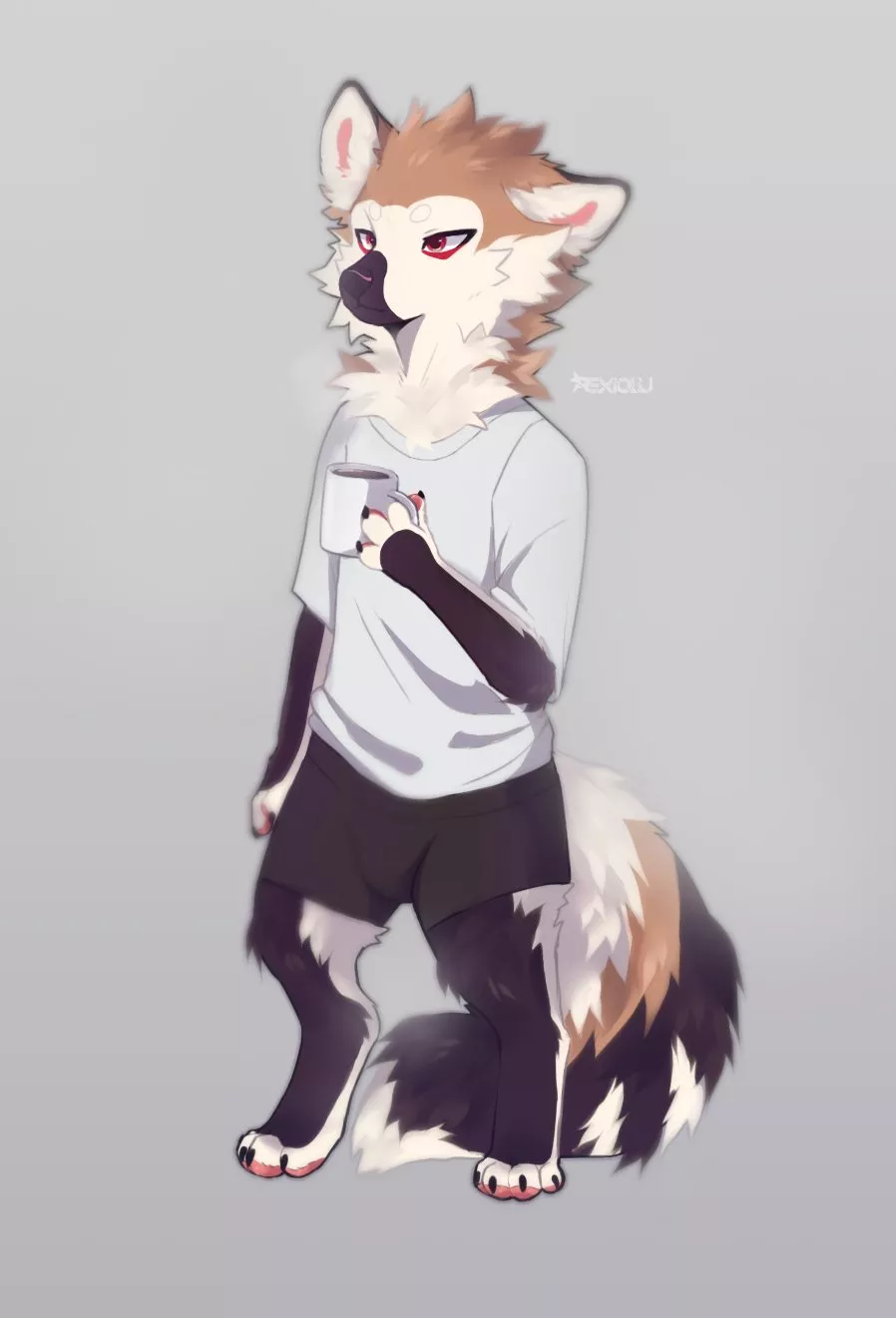 Morning coffee ☕ | Art by me @Rexiolu