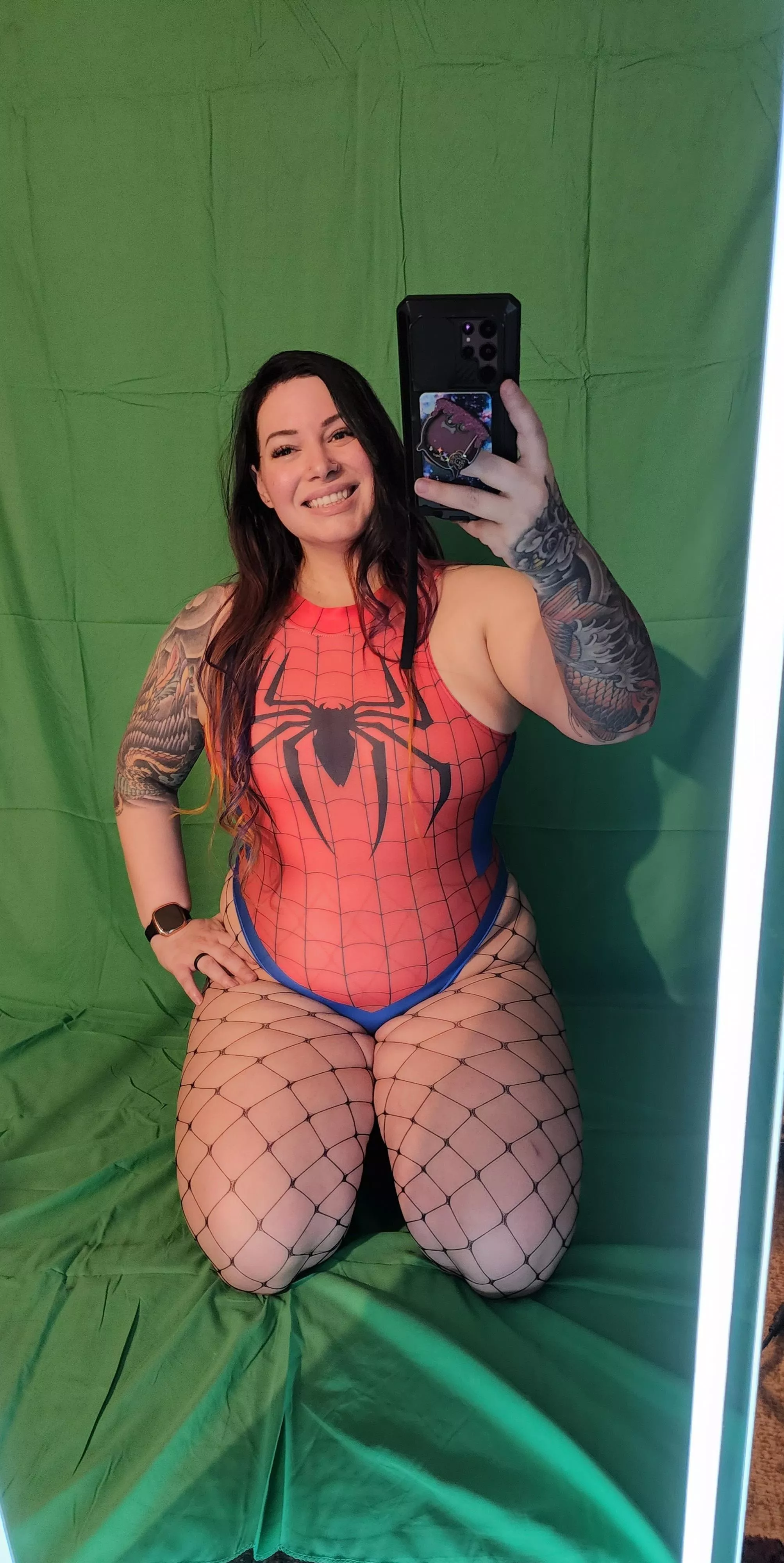 Nerdy, dirty, inked and curvy! link in comments