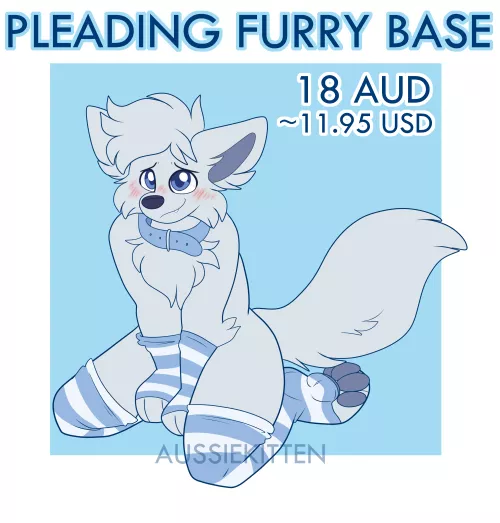🐾NEW FURRY BASE NOW AVAILABLE!🐾 Pleading Furry Base [Link to shop below]