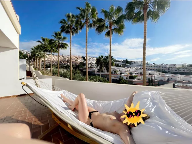 On vacation. Flashing the neighbours. What should I do next? 😏