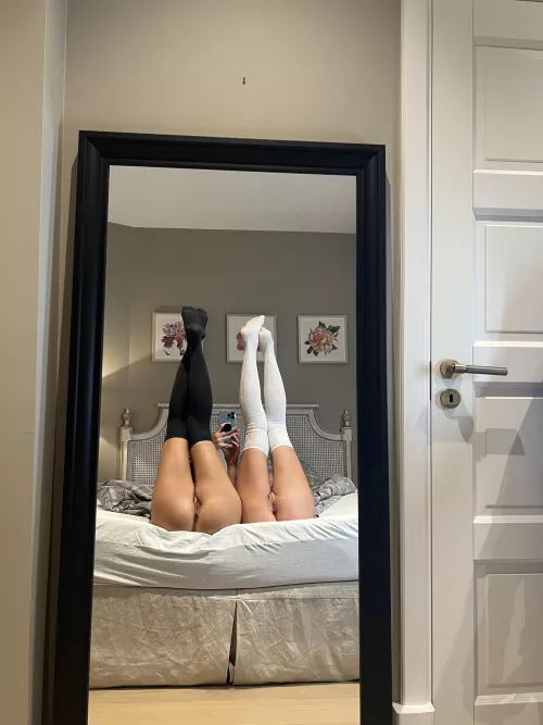 POV: Having our socks to good use after school 😜