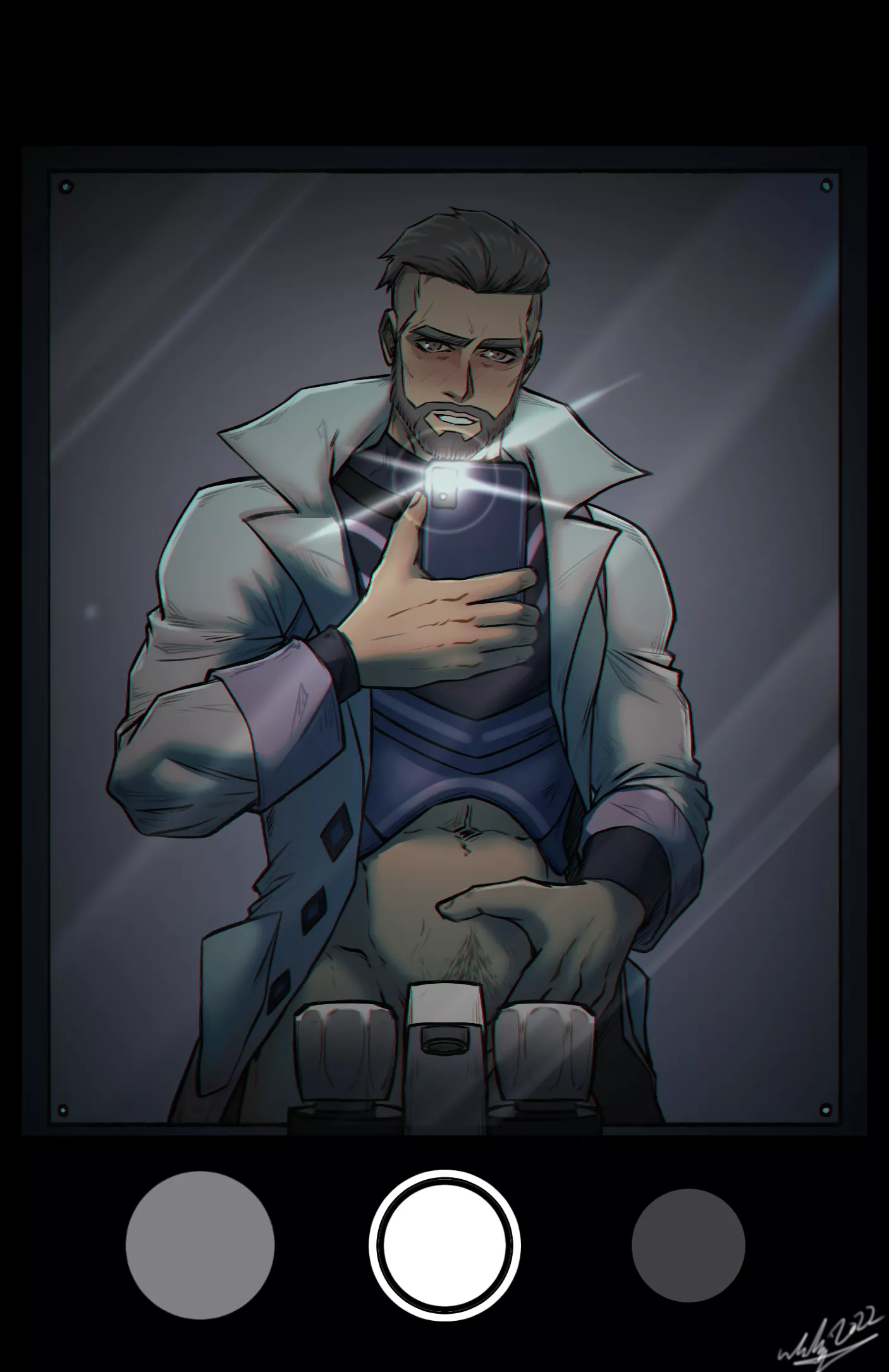 Professor Turo checks if he had become fatter