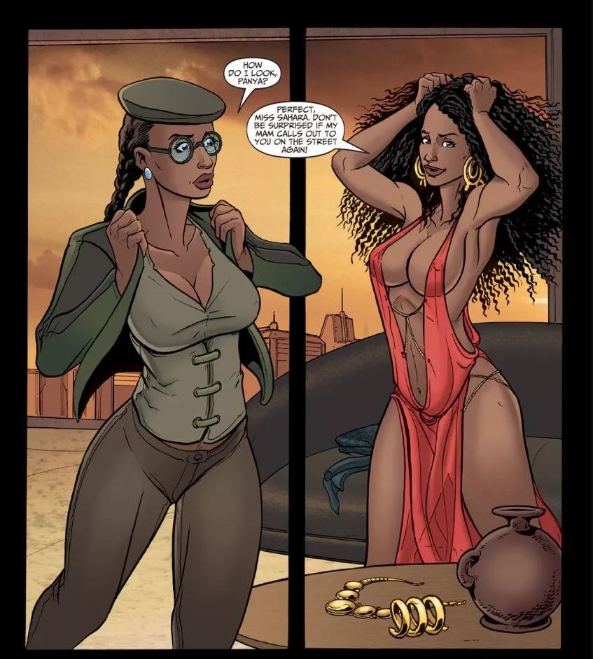 Sahara and Panya [Elephantmen #26]