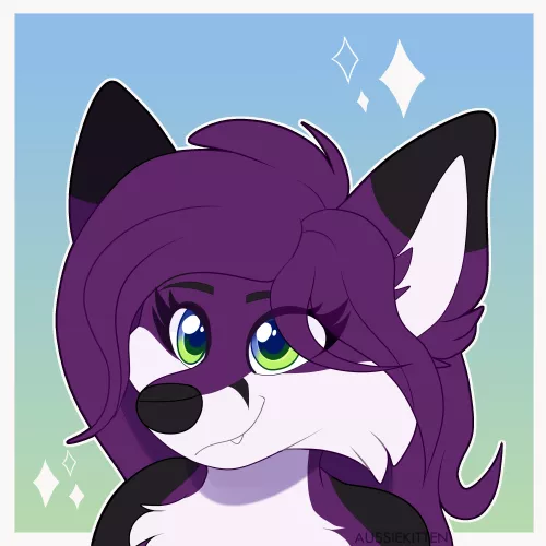 Sparkily Foxxo! 🦊✨| Art by me (@aussie_kitten on Twitter) | Gifty art for @/ShadowFox106!