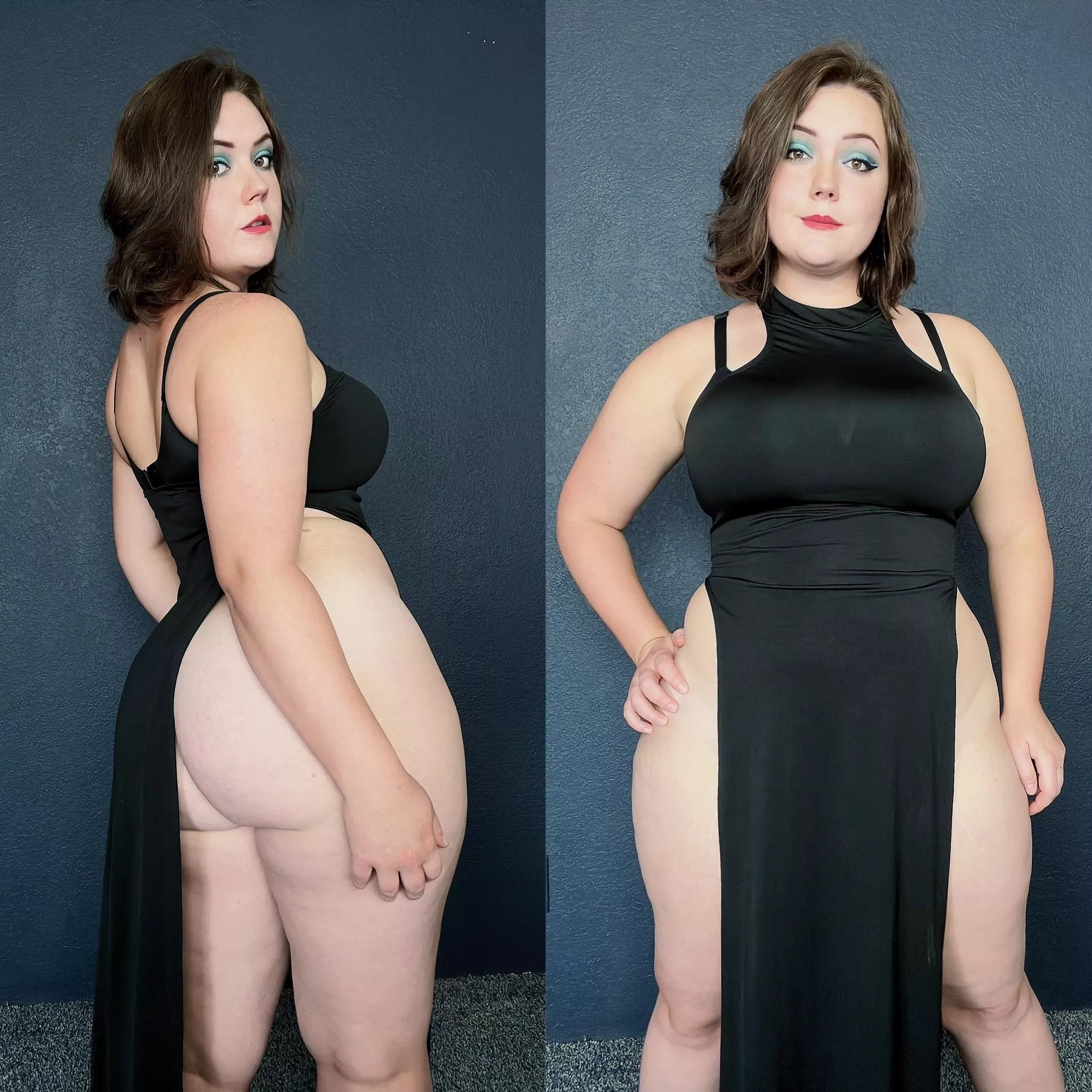 The cut of this dress is so nice💙