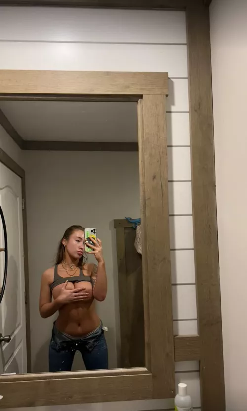 These are 100% natural tits