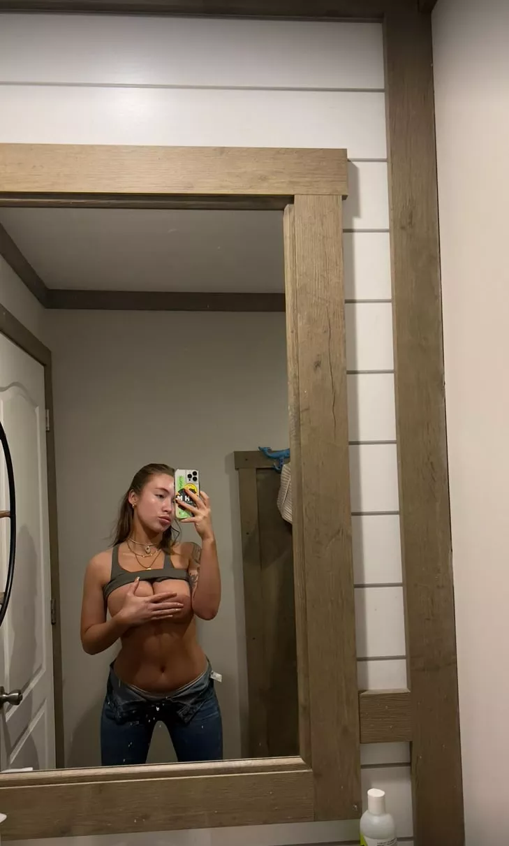 These are 100% natural tits