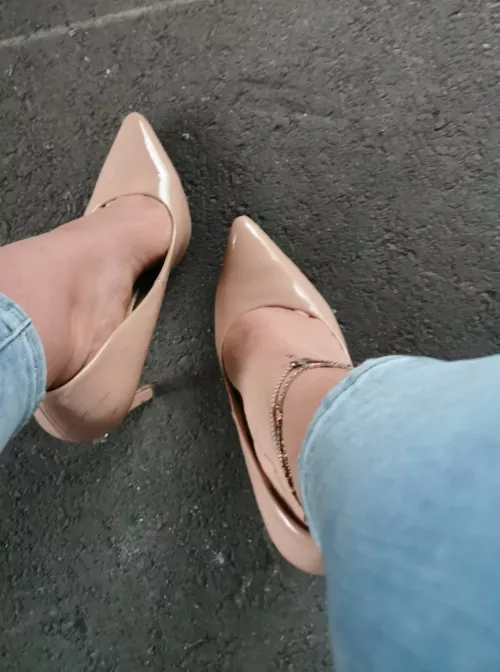 These heels are so comfortable