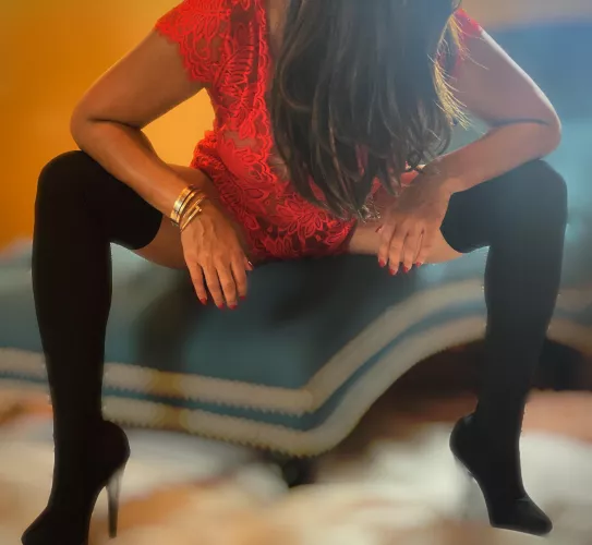 Thigh highs and fun times! ❤️💋