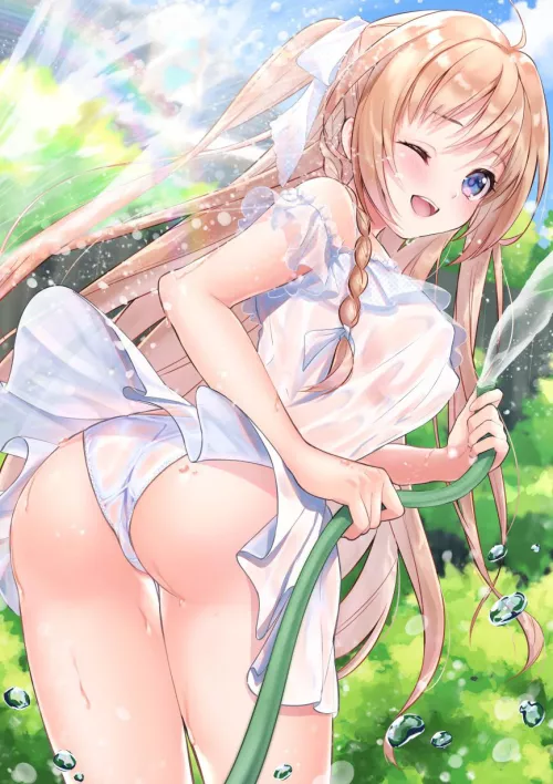 Transparent panties are the best