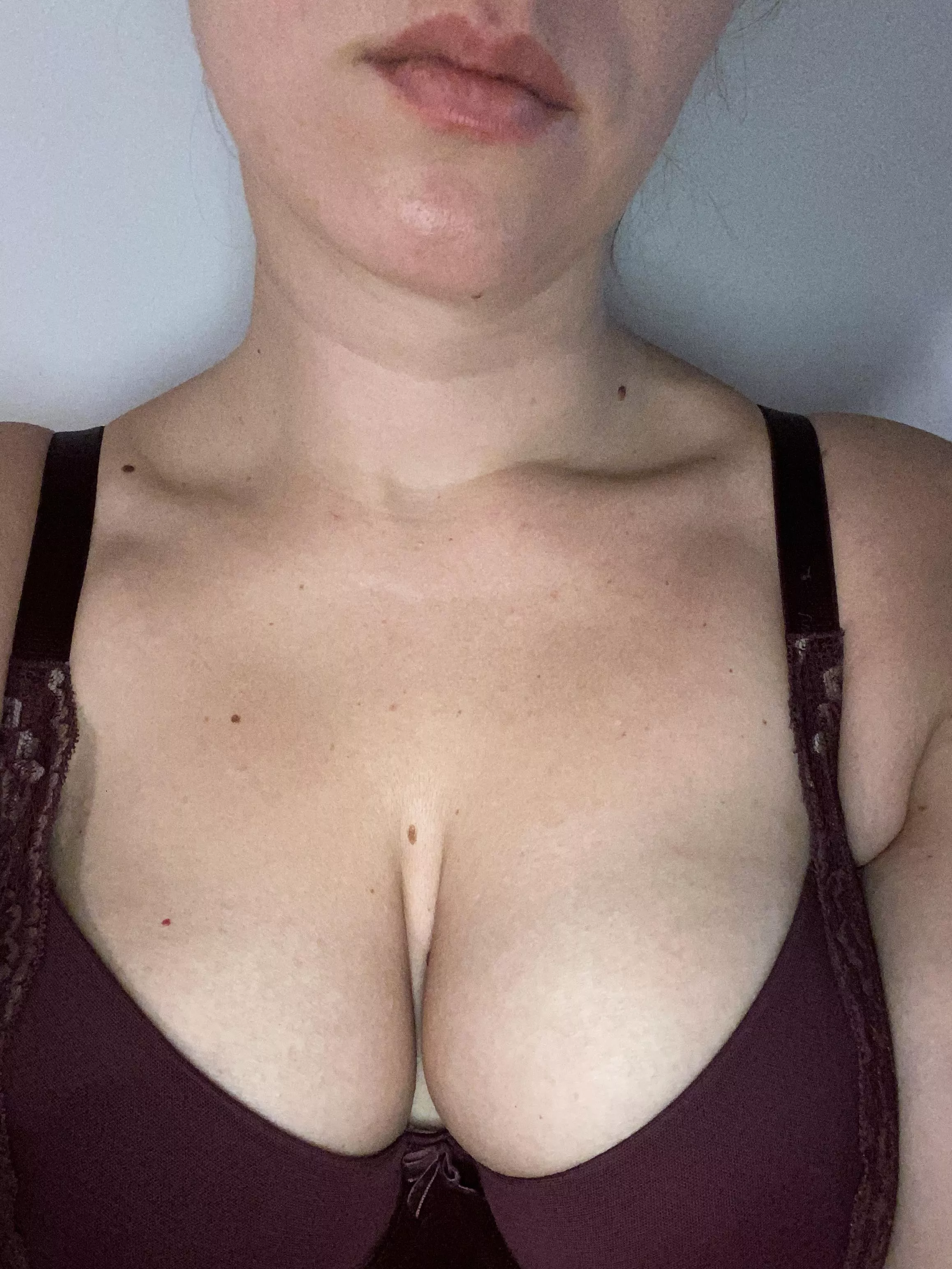 What I send your husband every morning. You know you're too flat chested for his tastes