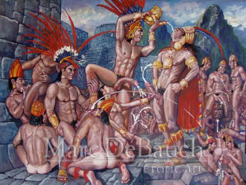 What kind of festival is this? Aztec festival orgy - marc debauch