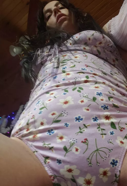 When your partner looks down at you