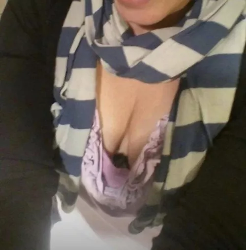 Wife always loves giving a little peek and a smile!