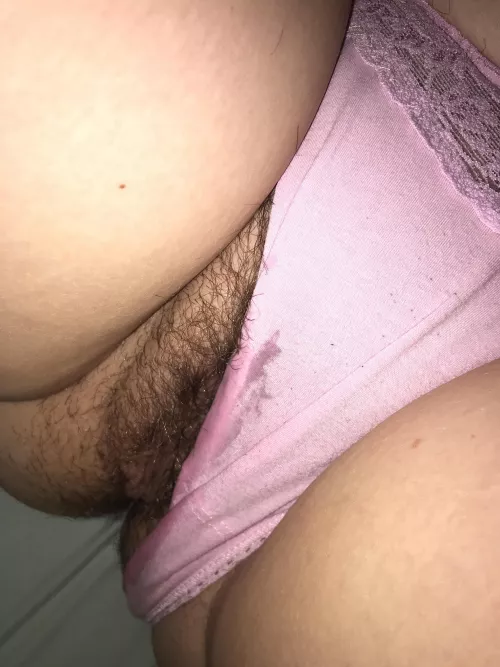 Wife’s wet panties