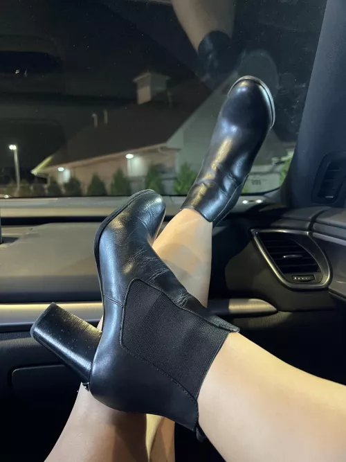 Winter is here and the boots are out