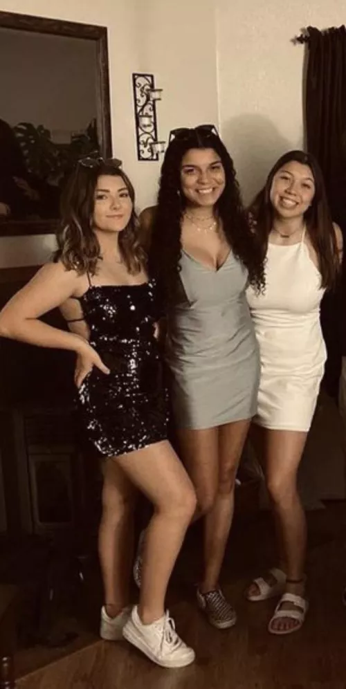 Women love to dress up on the weekend