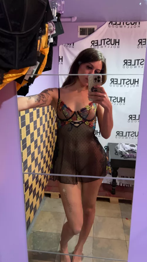 Yay or nay on the sheer nightgown?