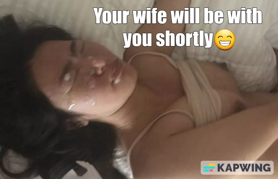 You get this message from your wife's phone while you wait to pick her up from work