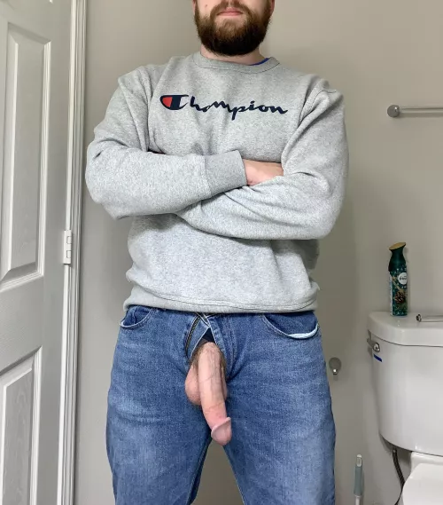 You never know what that dad at the grocery store is packing. [35]