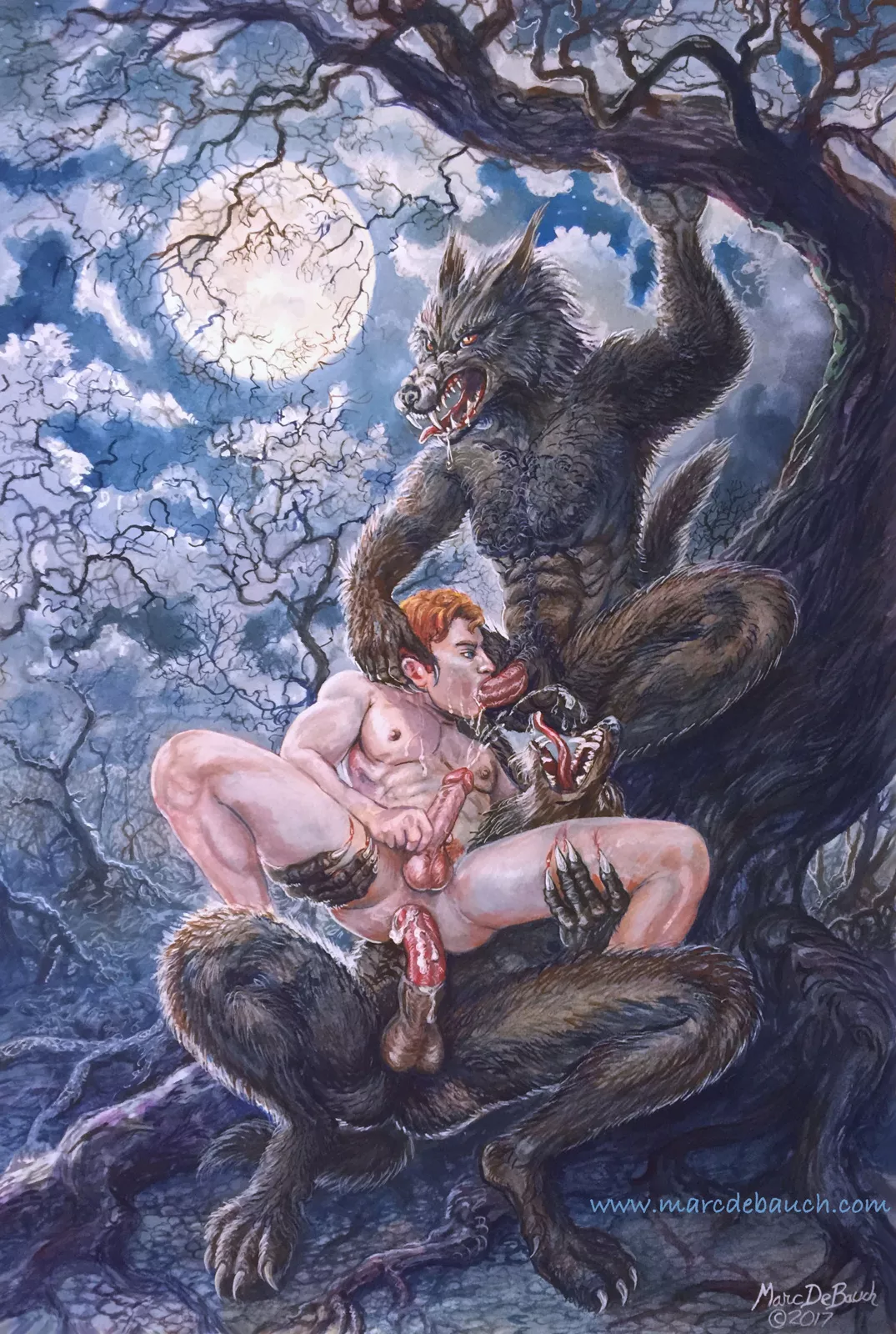 Your grindr hookups has transformed into Werewolves 🐺