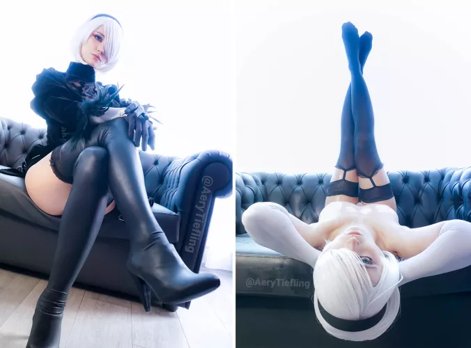 2B from Nier Automata by Aery Tiefling [OC]