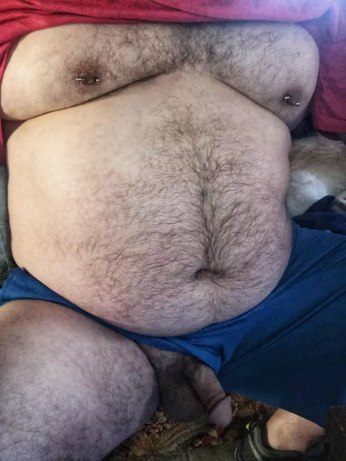 (48)Come work out with this Papa Bear.