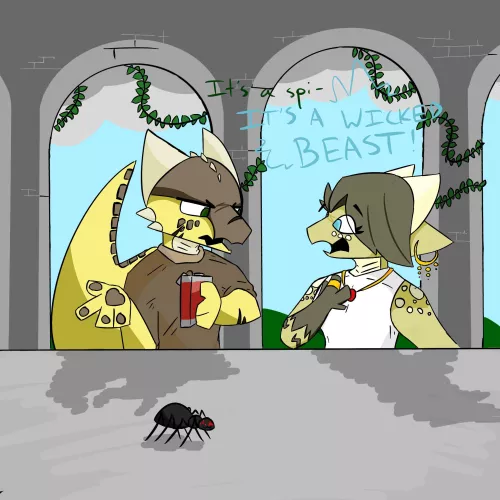 “A Damsel and a Drunk” (OC)