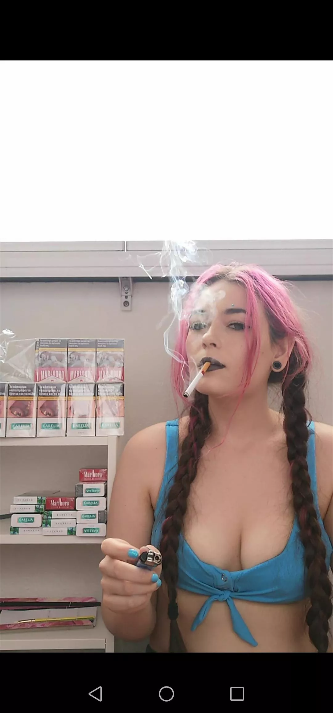 Can you guess how long it took me to smoke all of those packs? 😘