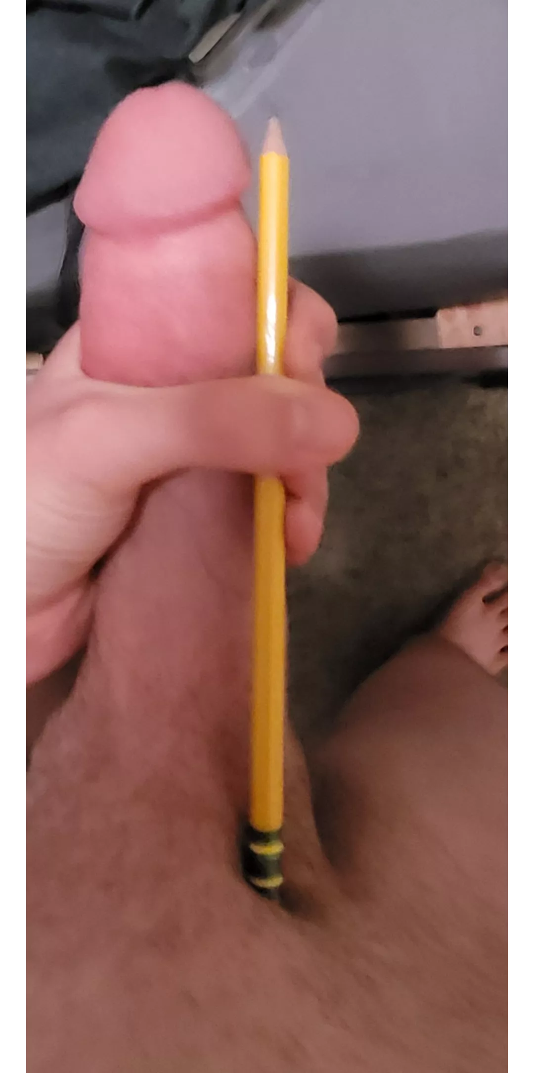 can you say ur larger than a pencil
