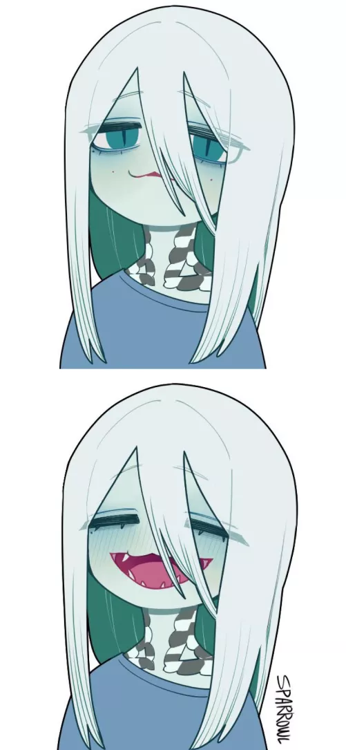 Can’t get enough with her cute derpy smile