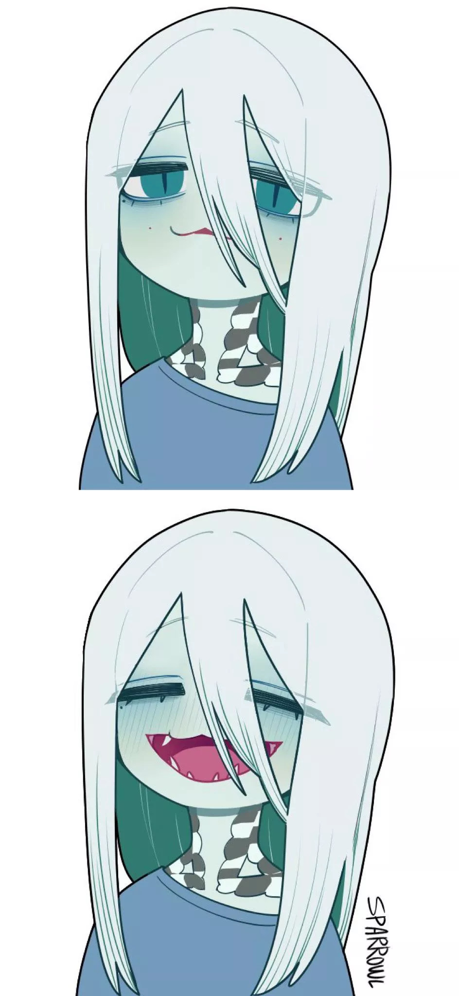 Can’t get enough with her cute derpy smile