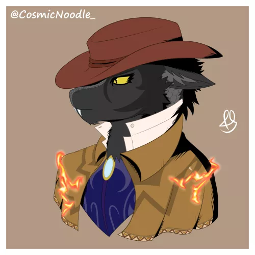 Devon bust (Art by me @CosmicNoodle_ on twitter)