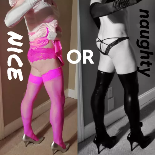 Do you prefer nice or naughty? I'd love to know...