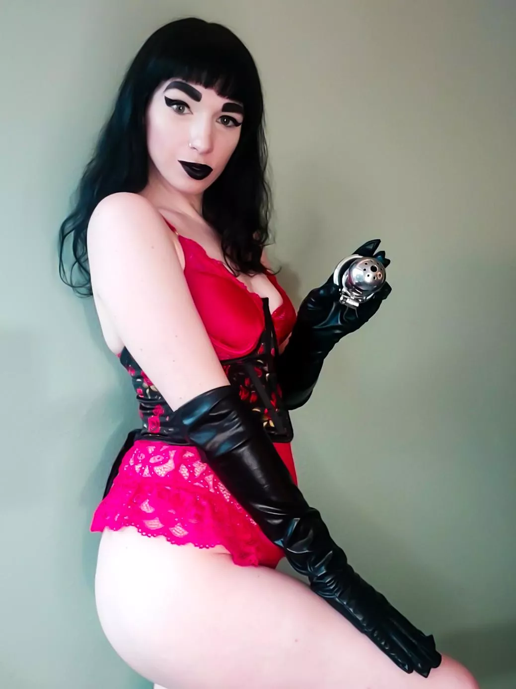 [Domme] Once your pathetic cock is locked up you will be free to focus on more important things, like worshipping me.