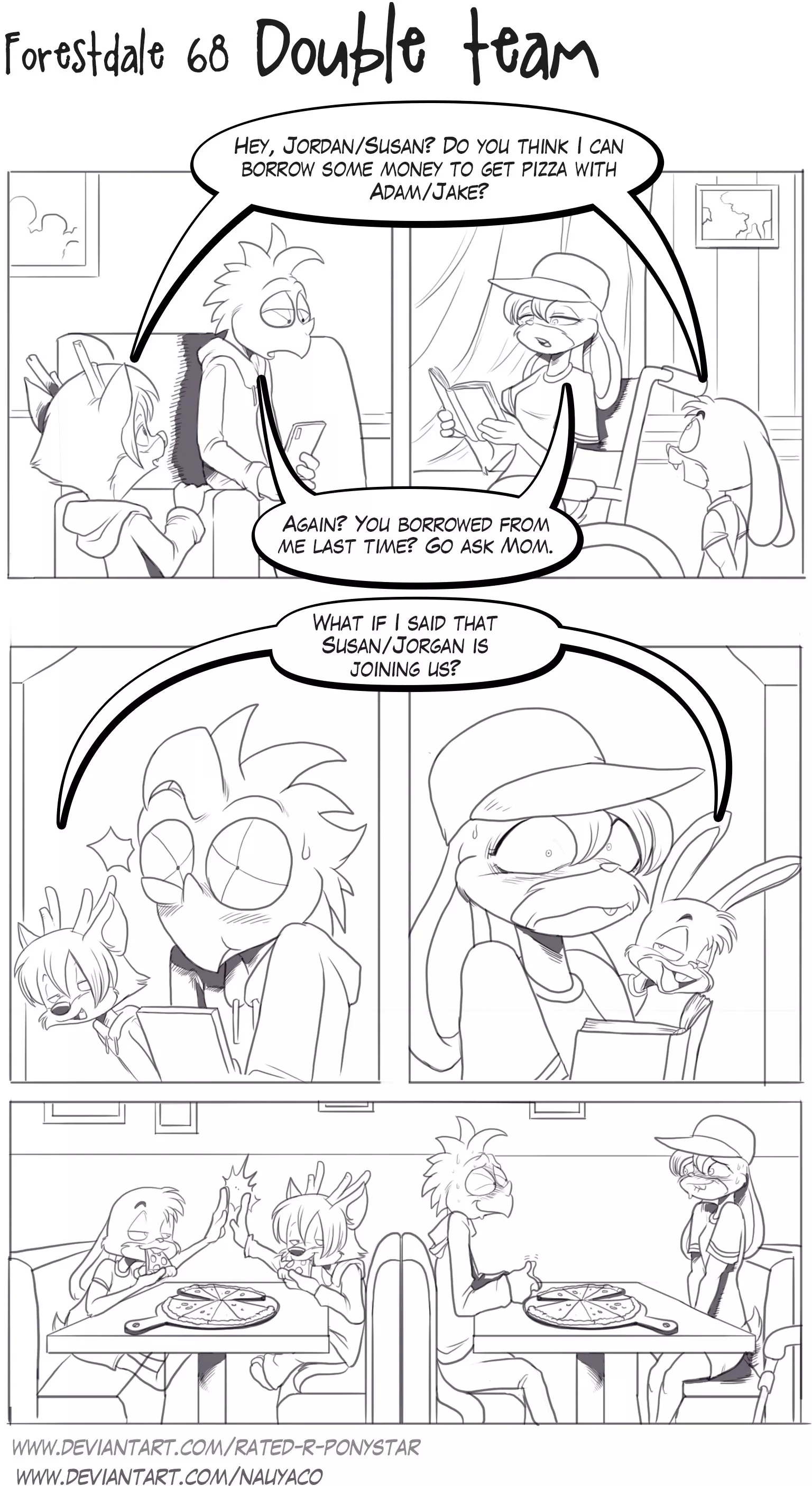 Forestdale 68: double team. (By Nauyaco and Talos Lives)