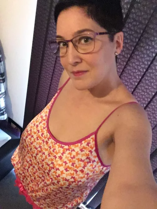 Glasses and butterflies