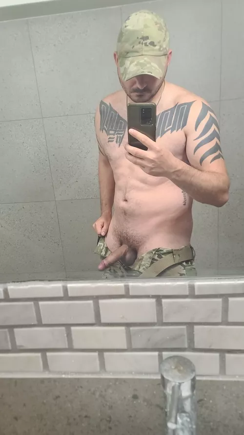 I hope the tattoos don't give me away