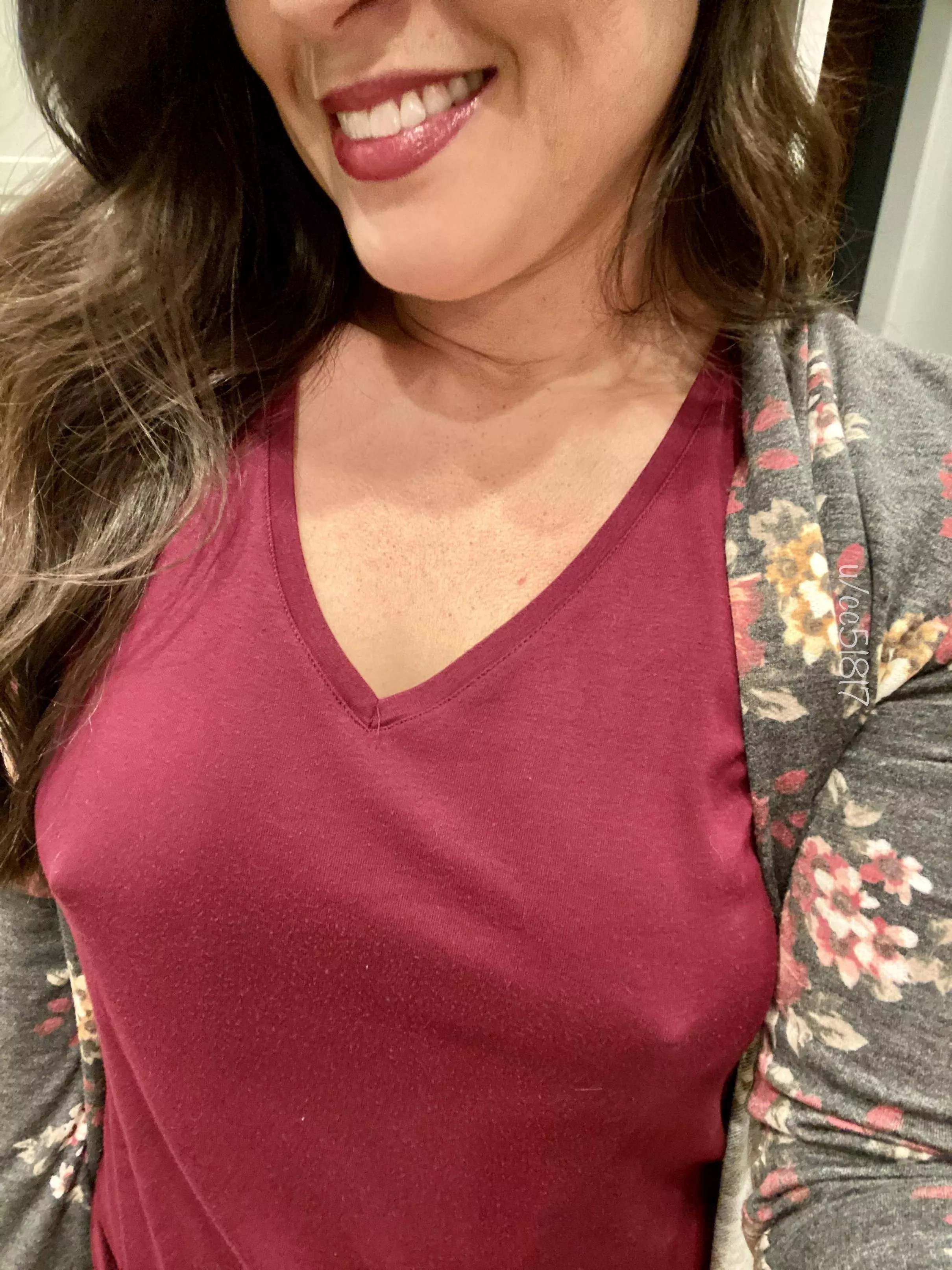 Imagine how hard my pokies would be outside.