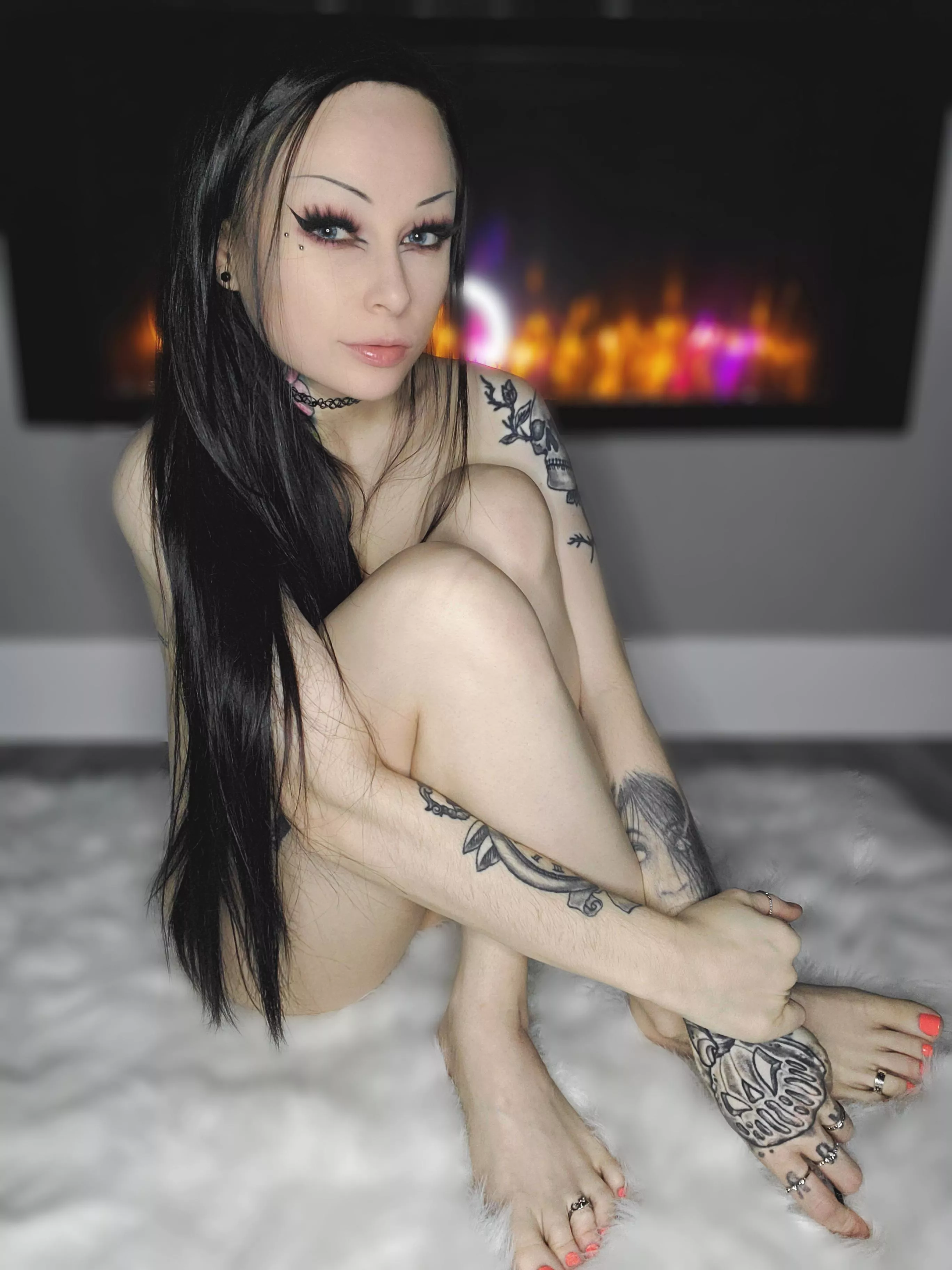 In my birthday suit 🔥