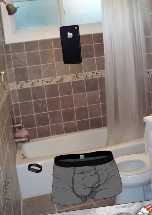 Invisible guy will get your mouth while you sleep