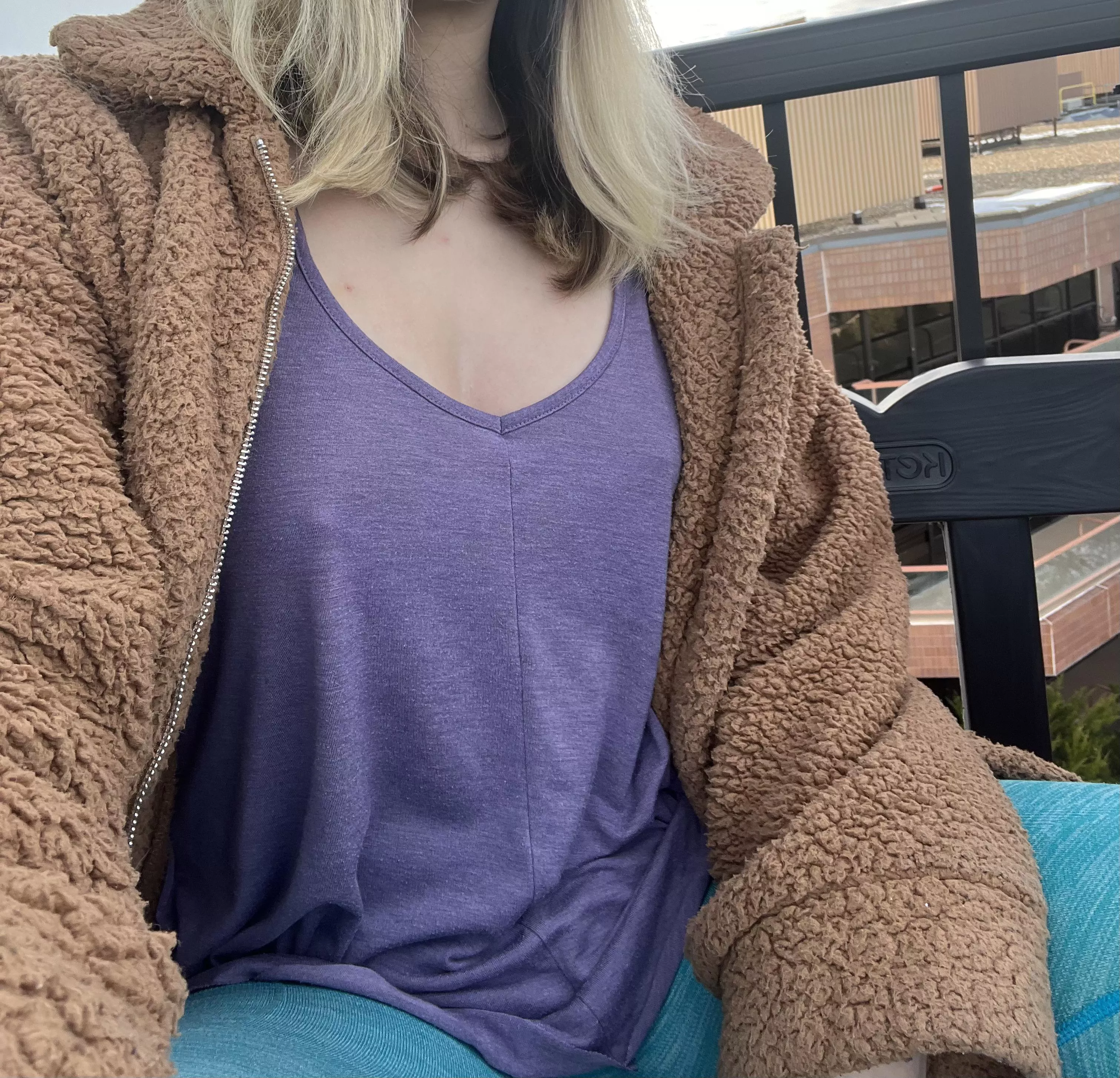 It’s a little chilly out here😊 [f]