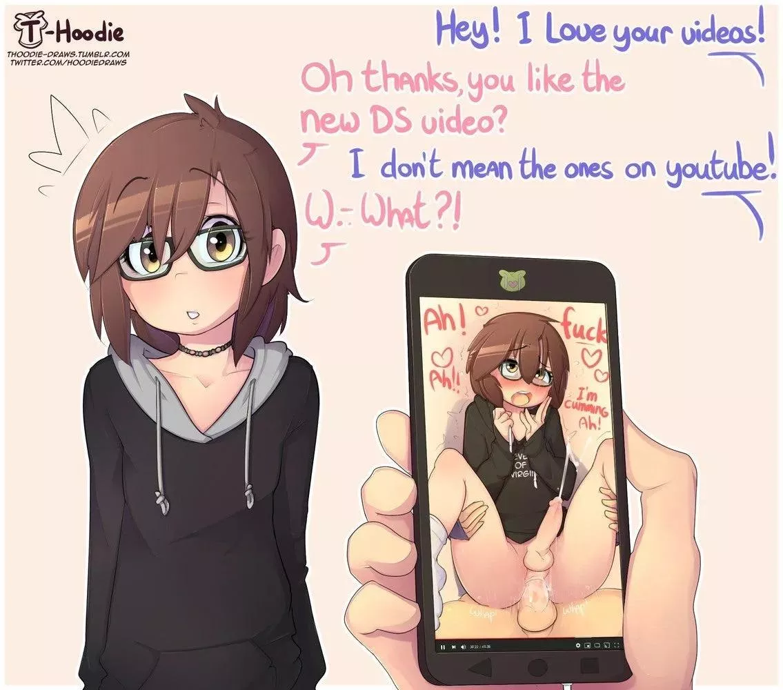 I've always wanted to be recognized on the street for my nudes~ (T-Hoodie)